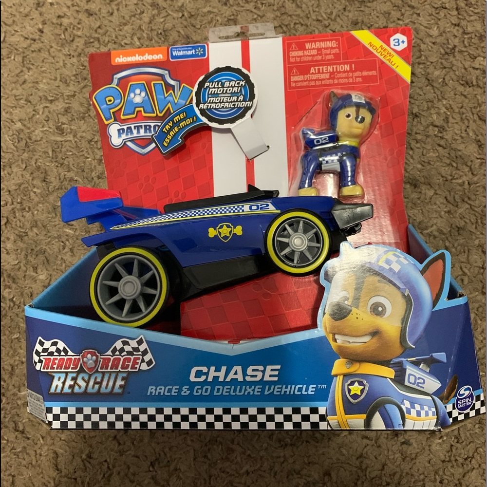 PAW PATROL ready, race, rescue CHASE